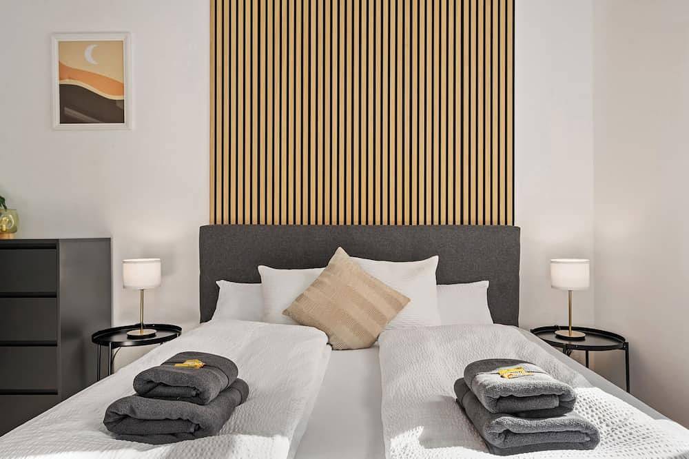 Ganze Wohnung, Self-Checkin Apartment mit Highspeed-Wlan und Gratis-Parkplatz in der Innenstadt in Bad Kissingen, Rhön-Bayern