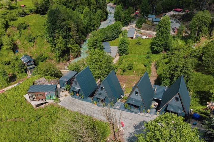 Camping para 2 personas, con vistas y jardín, Familias con niños - 1