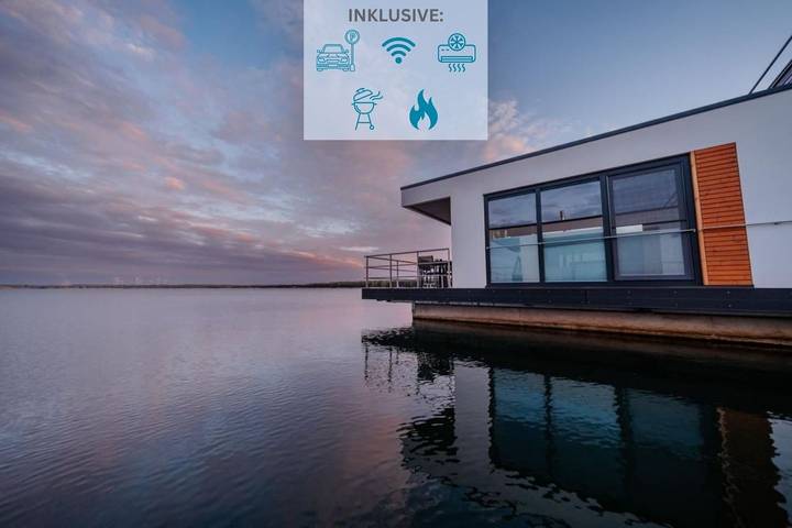 Ferienhaus für 6 Personen, mit Ausblick und Seeblick sowie Terrasse, mit Haustier in Niederlausitz