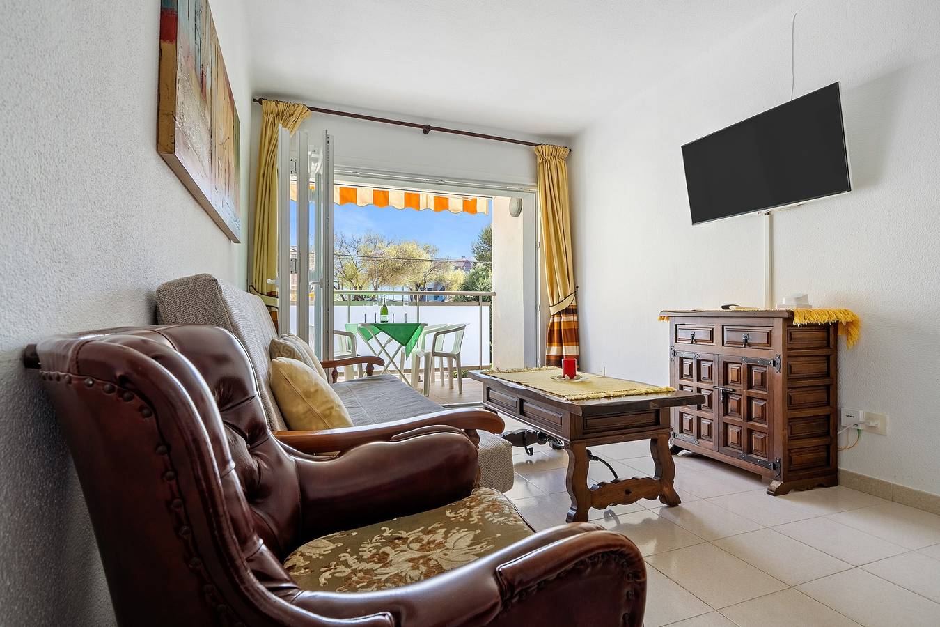 Ganze Wohnung, Apartment "Playa Dorada B106" nahe dem Strand mit Balkon, Klimaanlage & Wlan in Vilafortuny, Cambrils