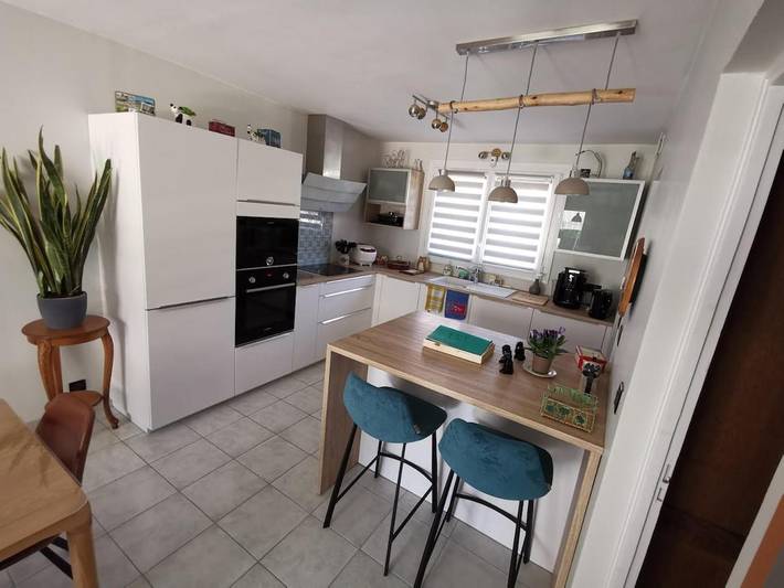 Maison de vacances pour 4 personnes, avec vue et jardin