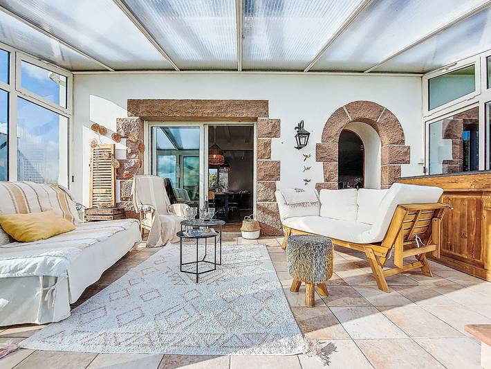 Maison de vacances pour 8 personnes, avec jardin et terrasse à Locquirec