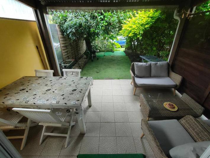 Location de vacances pour 4 personnes, avec jardin et vue à Manapy les Bains - 2