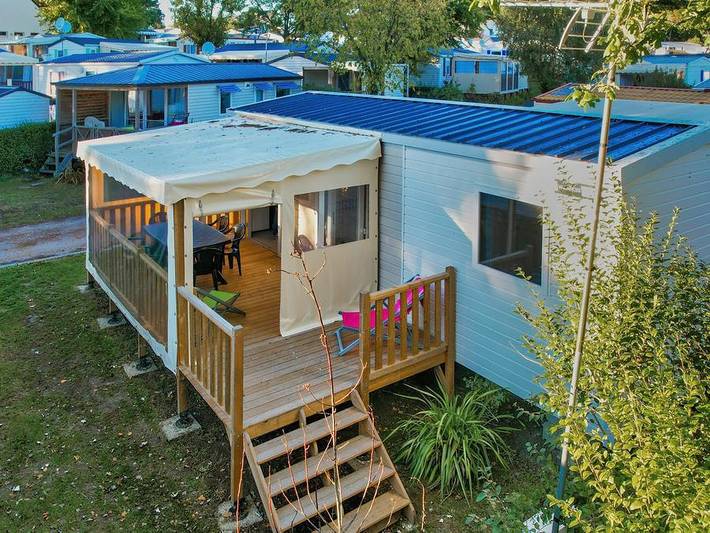 Mobil home pour 6 personnes, avec piscine à Mesquer - 2