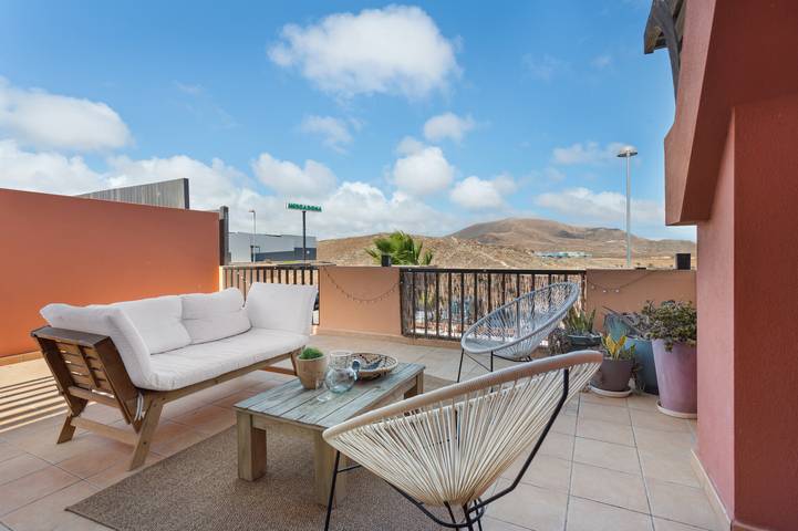 Vakantieappartement voor 4 personen, met balkon in Corralejo