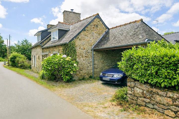 Location de vacances pour 4 personnes, avec jardin dans Plage de Gwin Zegal