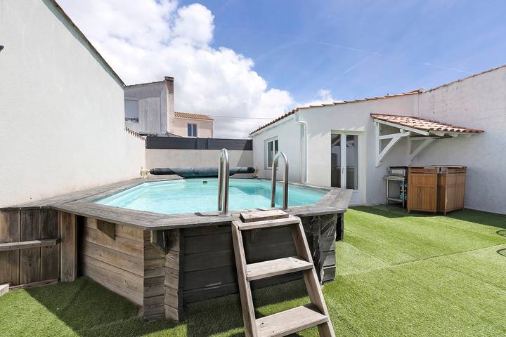 Ferienhaus für 8 Personen, mit Garten