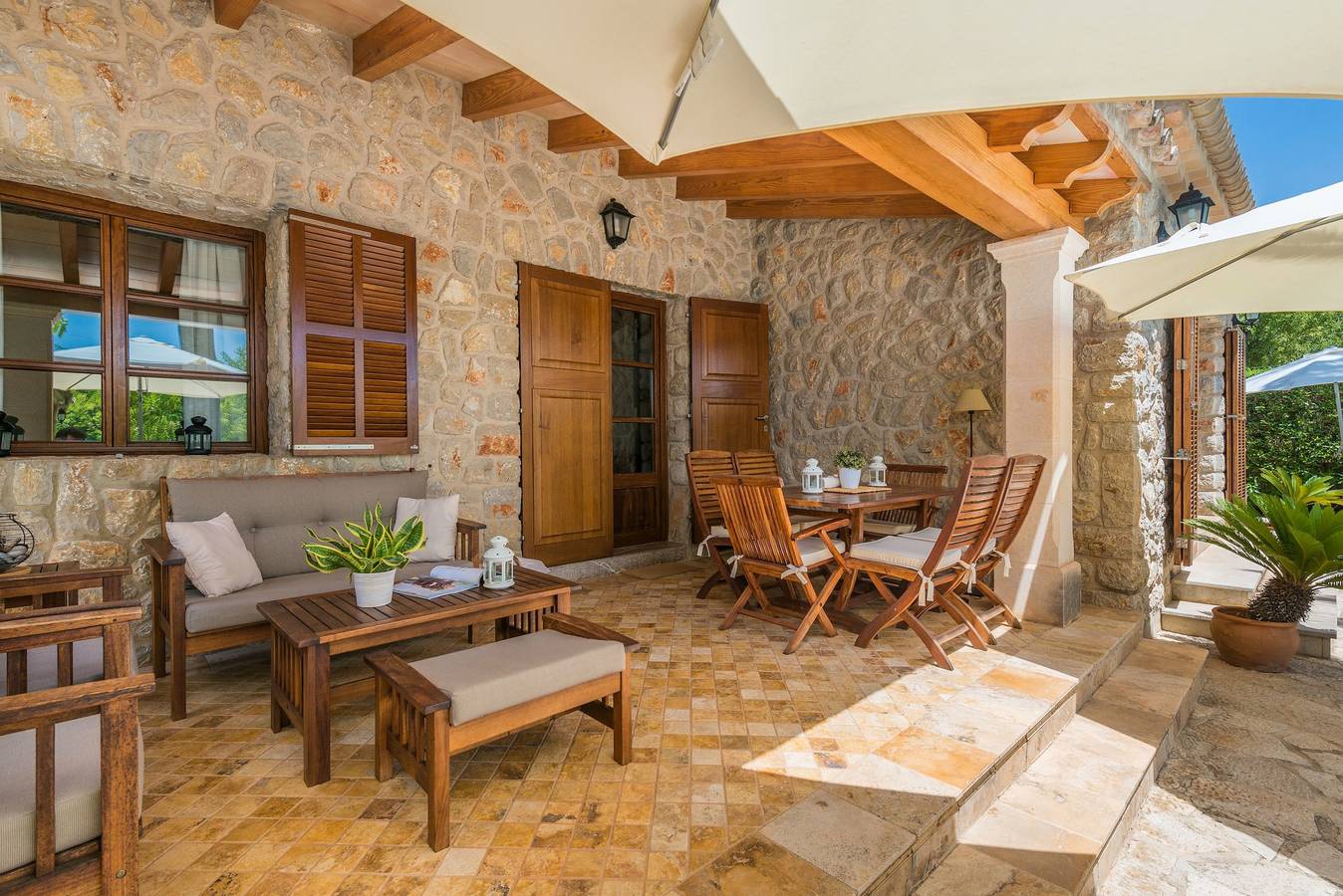 Villa de campagne en pierre naturelle – Villa Can Reure in Inca, Majorque l'intérieur des terres