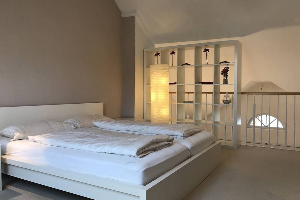 Ganze Wohnung, Ferienwohnung Am Hopfengarten - helle 2 Zimmer Maisonette mit großem Balkon in Bodolz, Bayerisch Schwaben