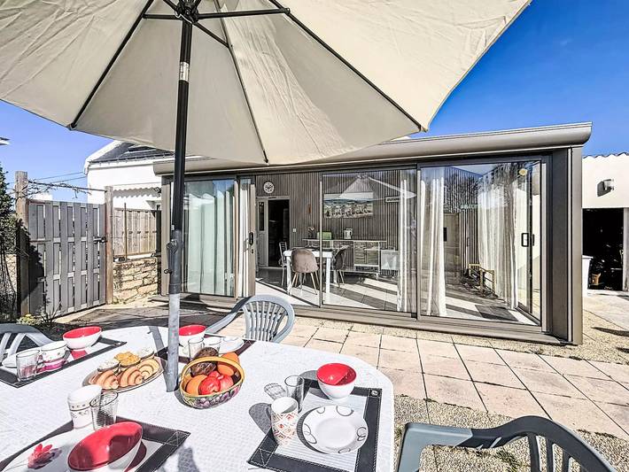 Location de vacances pour 4 personnes, avec jardin à Bono