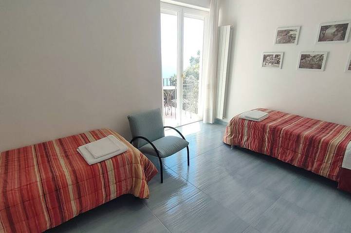 Villa mit spektakulärer Aussicht, in ruhiger Lage, sehr romantisch, in Spiaggia Fornillo, Positano