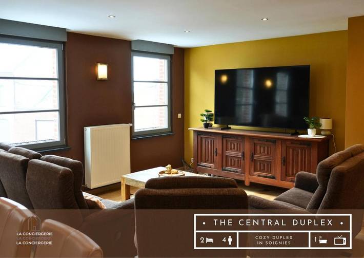 Gîte pour 4 personnes, avec vue à Soignies