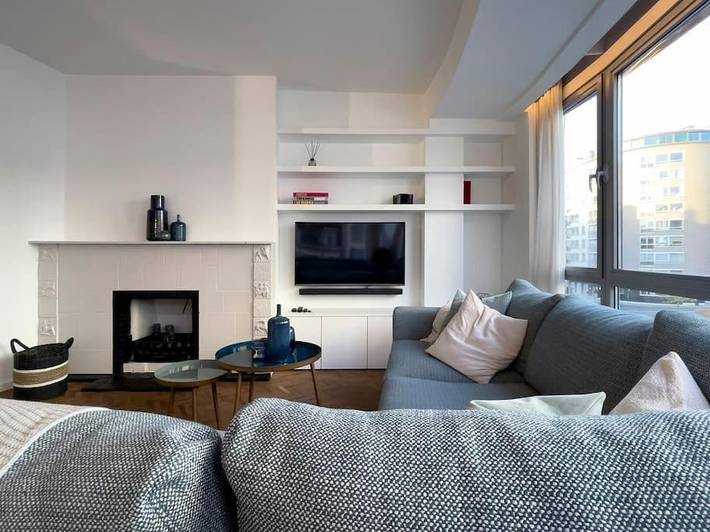 Vakantieappartement voor 4 personen, met uitzicht en balkon in Gent