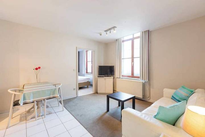 Location de vacances pour 2 personnes, avec terrasse à Bruges