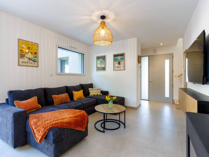 Location de vacances pour 7 personnes, avec terrasse et jardin dans Saint-Brévin l'Océan