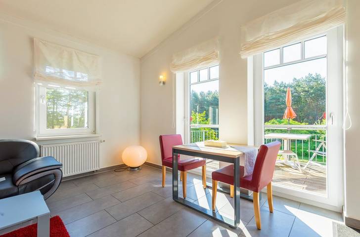 Ferienwohnung für 2 Personen, mit Balkon und Garten sowie Sauna und Seeblick in Schorssow - 2