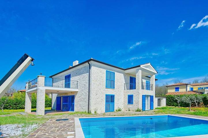 Ferienhaus für 9 Personen, mit Sauna und Garten, mit Haustier