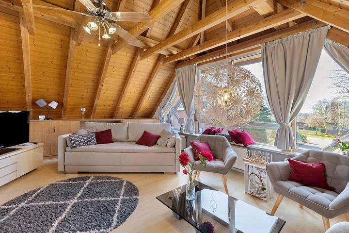 Ferienhaus für 4 Personen, mit Garten