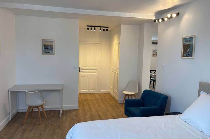 Ganze Wohnung, Tyyann 7: A 43-square-meter studio with a kitchenette and a bathroom in Plancoët, Dinan und Umgebung