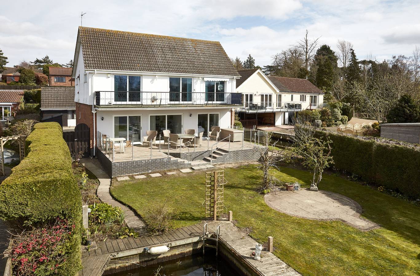White Gables in Horning (Norfolk), The Broads