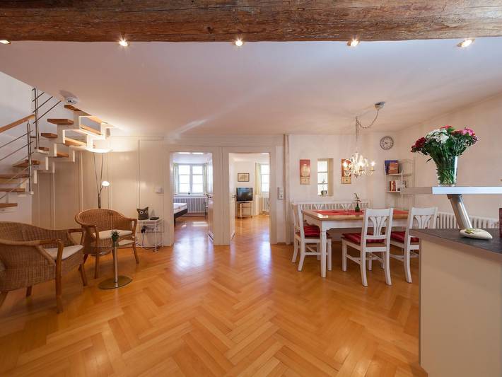 Ganze Wohnung, Ferienwohnung 'Arzthaus' mit Balkon und WLAN in Lindau, Bayerisch Schwaben