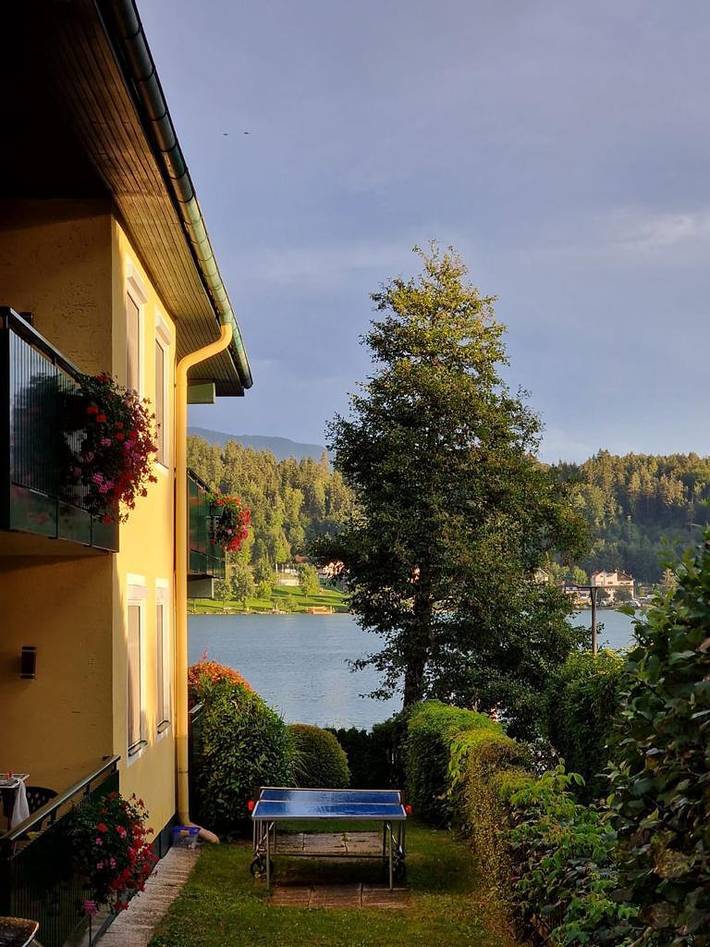 Ferienwohnung für 4 Personen, mit Balkon und Terrasse sowie Garten und Seeblick am Klopeiner See - 2