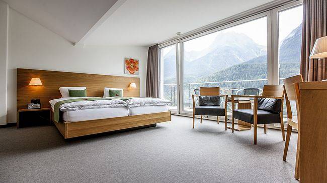 Engadiner Boutique Hotel Guardaval - Einzelzimmer Sent in Scuol, Unterengadin