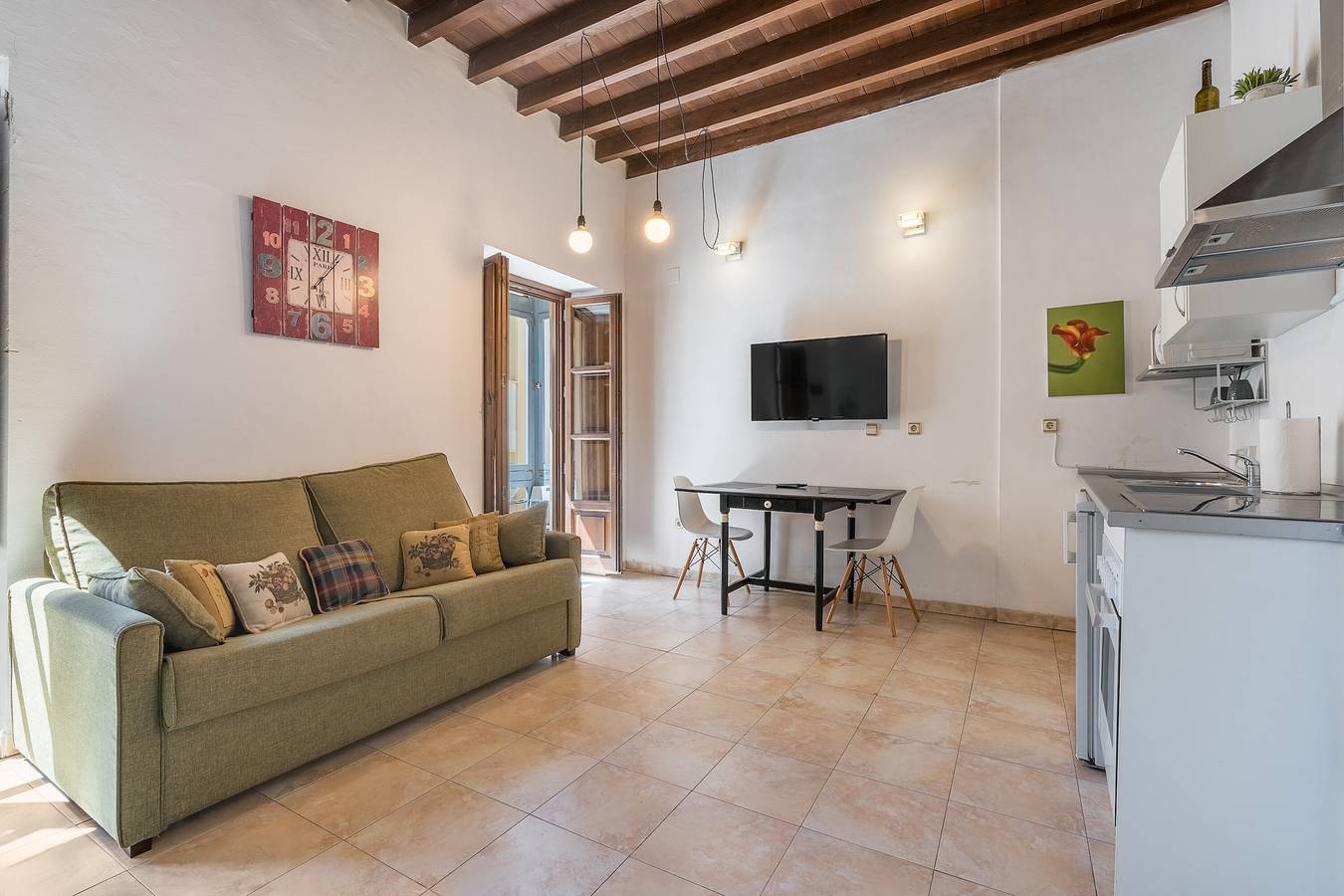 Estudio entero, Apartamento 'Elvira Apartamento Centro Albaicín' con Balcón, Wi-Fi y Aire Acondicionado in Centro-Sagrario, Granada