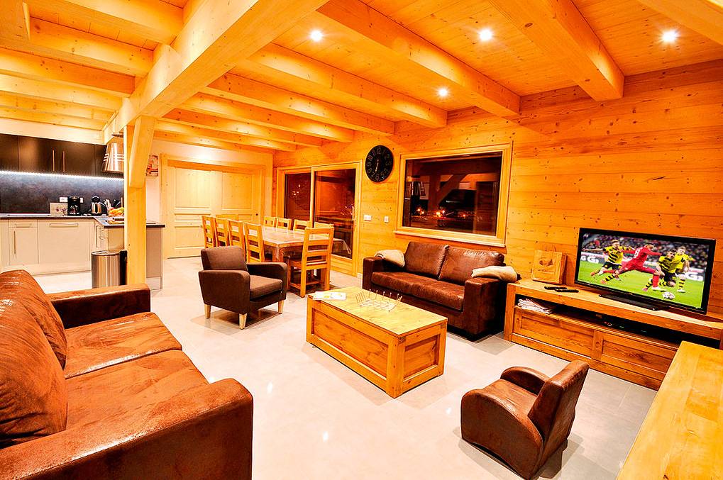 Holiday home for 14 people with view in Châtel, Les Portes du Soleil