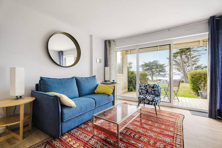 Gîte pour 4 personnes, avec terrasse et jardin dans Plage De L Islet