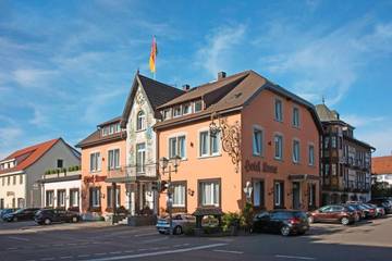 Hôtel pour 3 personnes, avec terrasse ainsi que jardin et sauna, animaux acceptés à Rielasingen-Worblingen