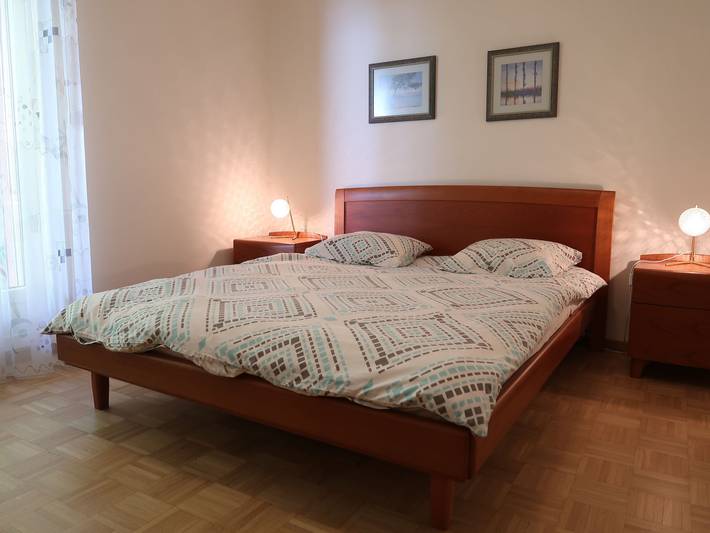 Ferienwohnung für 5 Personen, mit Balkon und Garten sowie Seeblick und Ausblick in Montreux - 4