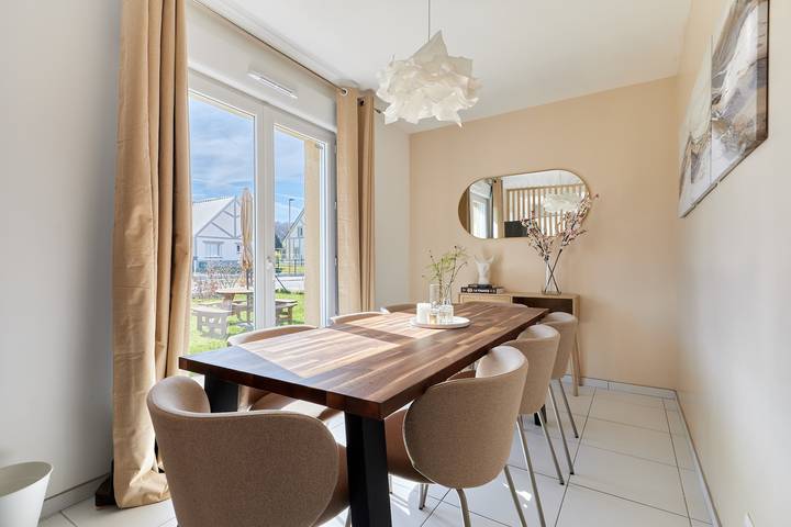 Ferienhaus für 6 Personen mit Garten in Berville-sur-Mer, Bernay und Umgebung