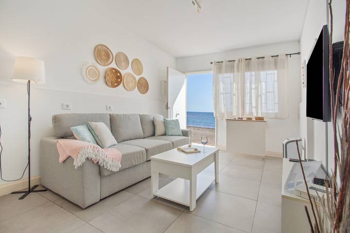 Apartamento para 4 personas, con jardín, Se admiten mascotas en Puerto del Rosario