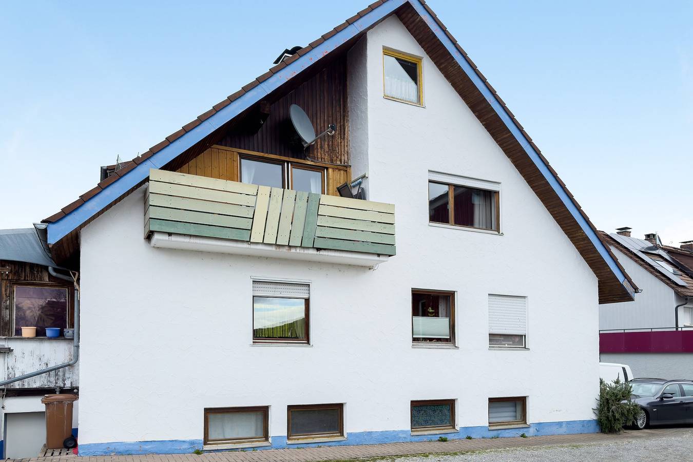 Ganze Wohnung, Ferienwohnung 'Haus Möslang', 110qm, 4 Schlafzimmer, max. 7 Personen, 3 Sterne - Dtv klassifiziert in Wasserburg (Bodensee), Bayerisch Schwaben
