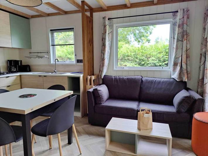 Chalet pour 6 personnes, avec bassin pour enfant et jardin, animaux acceptés en Dordogne - 3