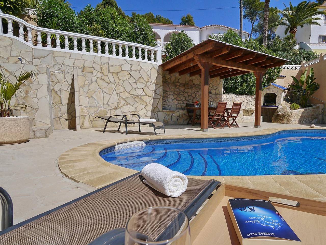 Villa romántica en Benissa con piscina privada, admite mascotas, cerca de la playa in Fanadix, Benisa