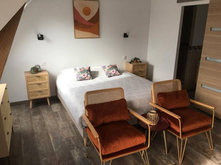 Gîte pour 2 personnes, avec vue ainsi que terrasse et sauna, animaux acceptés à Ambleteuse - 3