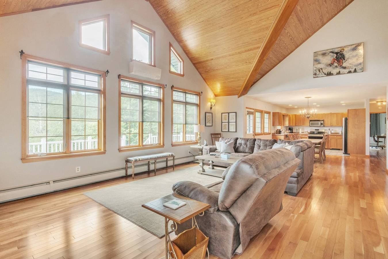 Mountain Retreat with River Views Near Sunday River and Year-Round Adventure in Oxford County