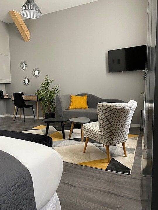 Chambres d'hôtes L'Atrium - Chambre Mathilde in Dijon, Région de Dijon
