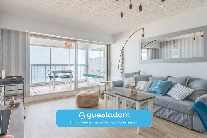 Appartement de vacances pour 6 personnes, avec terrasse à Pornichet
