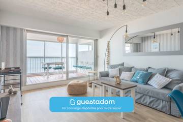 Gîte pour 6 personnes, avec terrasse dans Plage Bonne-Source
