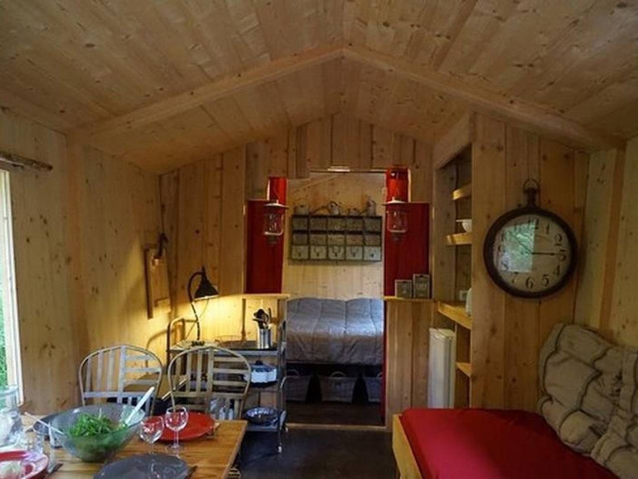 Cabane accueillant chiens - 4 pers. in Saint-Paulien (Haute-Loire), Haute-Loire