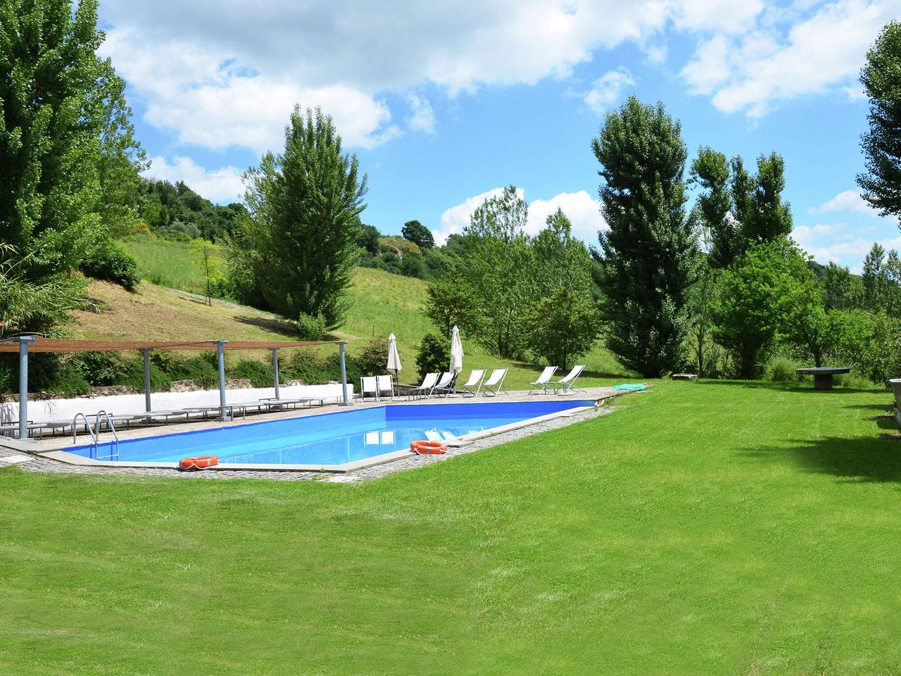 Rückzugsort am Hang mit Aussicht in Castelfranco di sopra, Castelfranco Piandiscò (gemeinde)