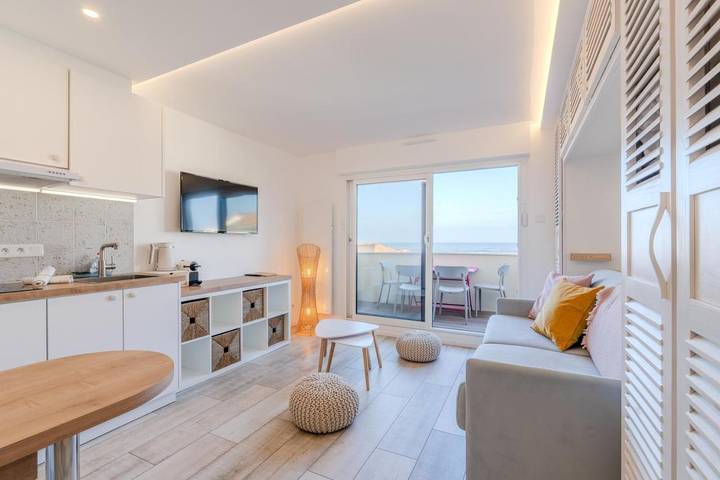 Gîte pour 4 personnes, avec balcon et vue dans Plage Notre-Dame - 3
