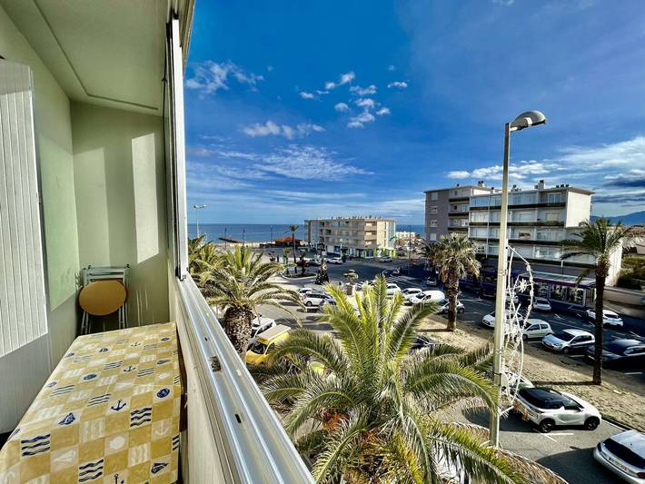 Gîte pour 4 personnes, avec balcon, animaux acceptés dans Plage Maillol