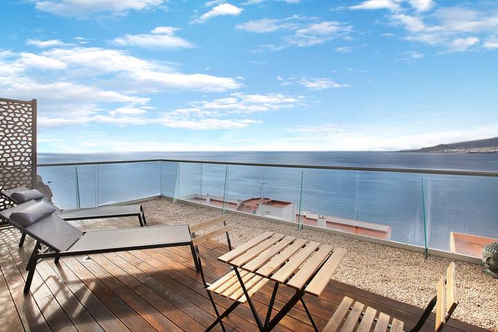 Apartamento entero, Apartamento de vacaciones 'Mirador Terrazas Del Mar' con piscina compartida y aire acondicionado in Tabaiba, El Rosario