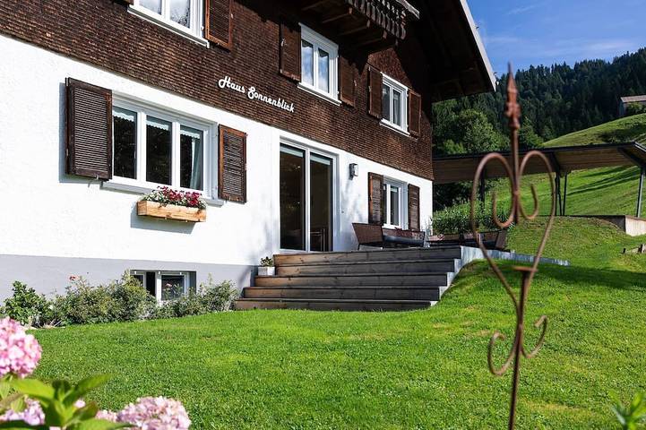 Ferienwohnung für 2 Personen, mit Balkon und Garten in Sibratsgfäll