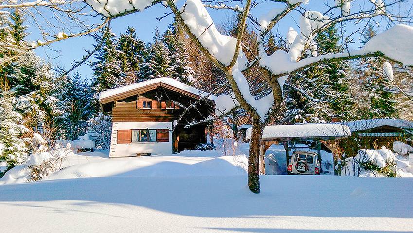 Ferienhaus für 5 Personen, mit Terrasse und Garten sowie Ausblick in Schwarzenberg