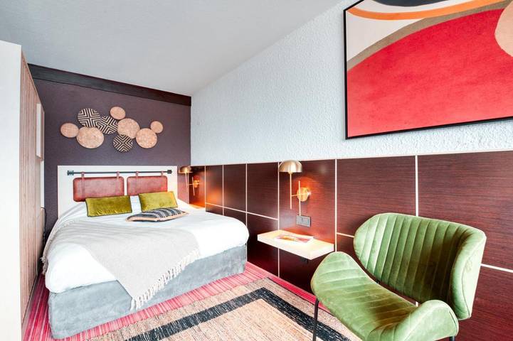 Appart’hôtel pour 2 personnes, avec Terrasse ainsi que Jardin et Sauna
